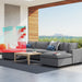 Commix 6-Piece Sunbrella® Outdoor Patio Sectional Sofa by Modway - view 25