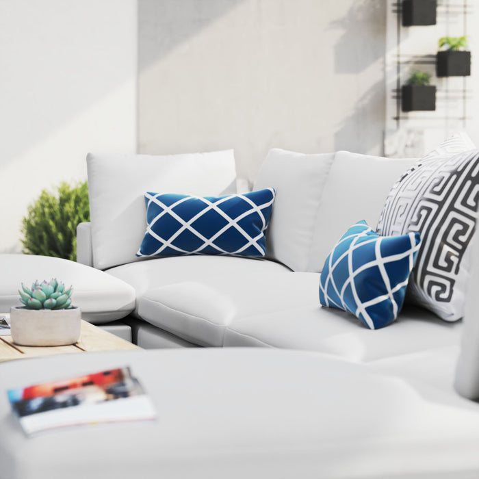 Commix 6-Piece Sunbrella® Outdoor Patio Sectional Sofa by Modway - detail close-up