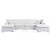 Commix 6-Piece Sunbrella® Outdoor Patio Sectional Sofa by Modway - angle view