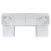Commix 6-Piece Sunbrella® Outdoor Patio Sectional Sofa by Modway - interior view