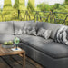 Commix 5-Piece Outdoor Patio Sectional Sofa by Modway - detail close-up