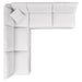 Commix 5-Piece Outdoor Patio Sectional Sofa by Modway - view 20