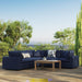 Commix 5-Piece Outdoor Patio Sectional Sofa by Modway - control panel detail