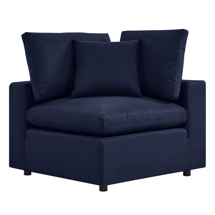 Commix 5-Piece Outdoor Patio Sectional Sofa by Modway - view 17