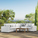 Commix 5-Piece Outdoor Patio Sectional Sofa by Modway - view 23