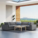 Commix 5-Piece Sunbrella® Outdoor Patio Sectional Sofa by Modway - control panel detail