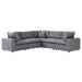 Commix 5-Piece Sunbrella® Outdoor Patio Sectional Sofa by Modway - accessory view