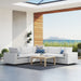 Commix 5-Piece Sunbrella® Outdoor Patio Sectional Sofa by Modway - front view