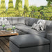 Commix 7-Piece Outdoor Patio Sectional Sofa by Modway - detail close-up
