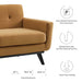 Engage Performance Velvet Loveseat - detail close-up