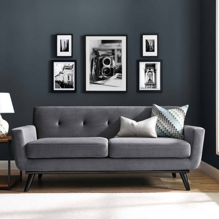 Engage Performance Velvet Loveseat - view 17