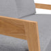 Brisbane Teak Wood Outdoor Patio Loveseat - view 8