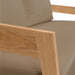 Brisbane Teak Wood Outdoor Patio Loveseat - view 16