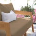 Brisbane Teak Wood Outdoor Patio Loveseat - view 12