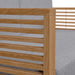 Carlsbad Teak Wood Outdoor Patio Loveseat - view 8