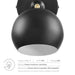 Chalice 4" Swing-Arm Metal Wall Sconce - detail close-up