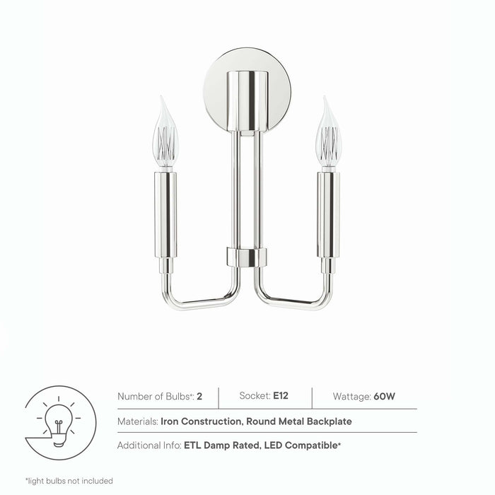 Rekindle 2-Light Wall Sconce - view 12