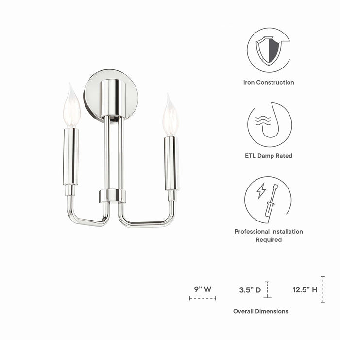 Rekindle 2-Light Wall Sconce - view 13