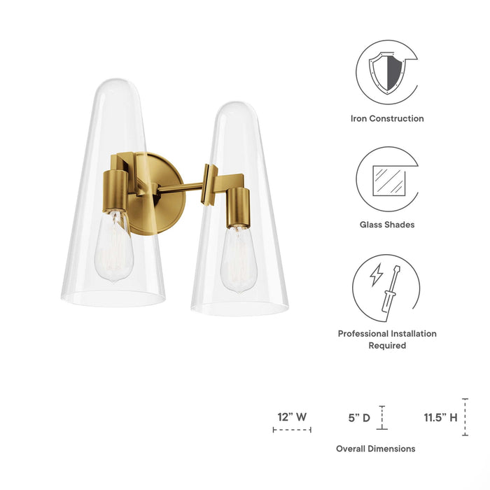 Beacon 2-Light Wall Sconce - view 13