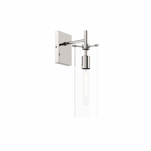 Modway Skylark Wall Sconce in Black - Side View