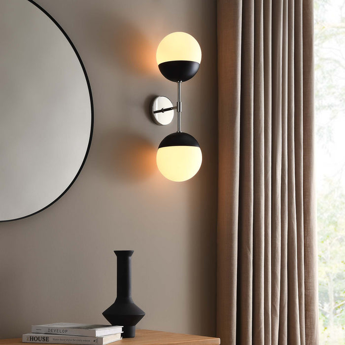 Modway Stellar 2-Light Wall Sconce - View 11