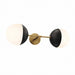Modway Stellar 2-Light Wall Sconce - Dimensions