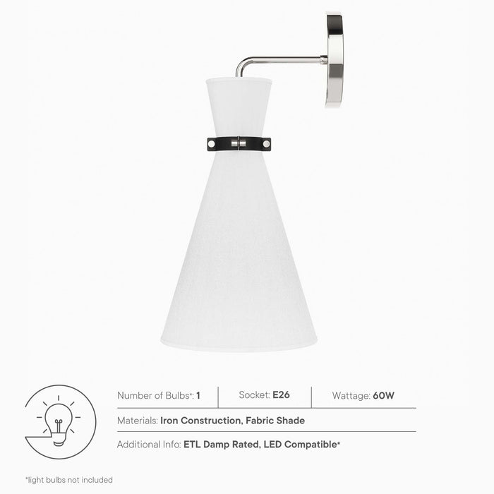 Starlight 1-Light Wall Sconce - in lifestyle setting