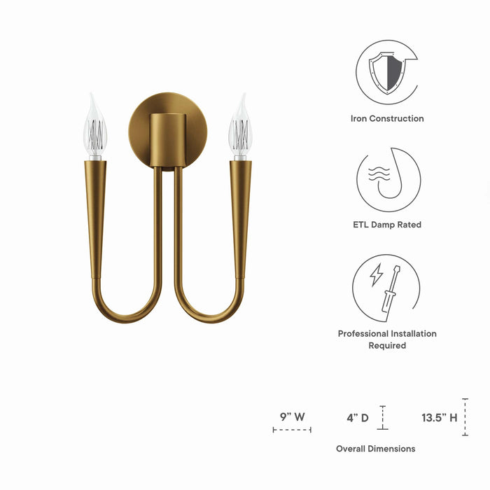 Penrose 2-Light Wall Sconce - view 21