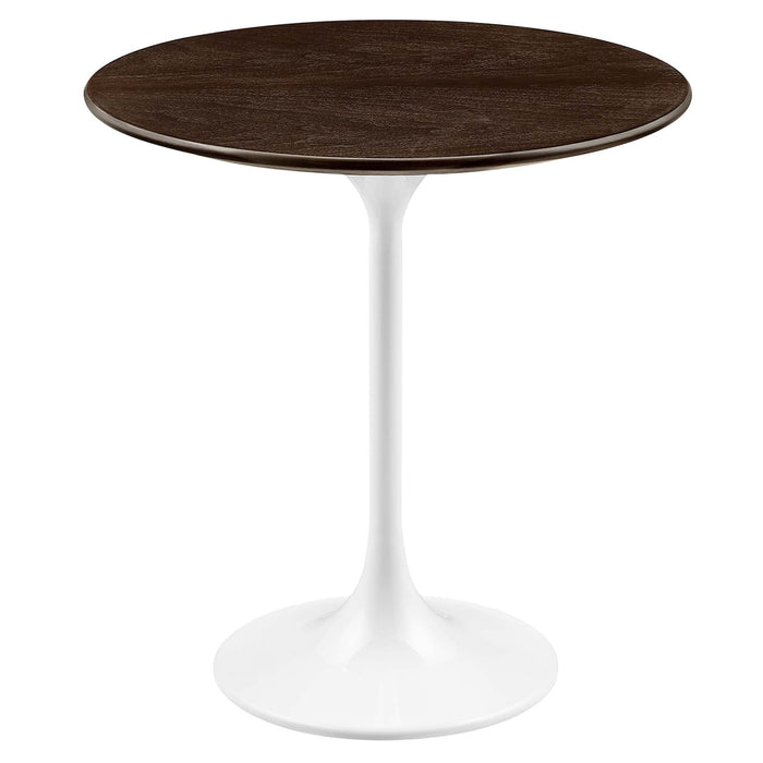 Lippa Round Wood Side Table