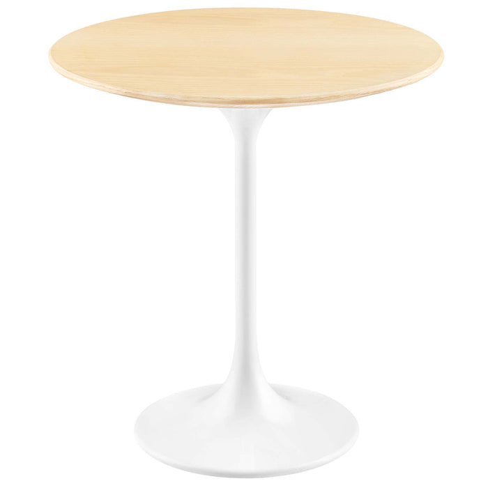 Lippa Round Wood Side Table