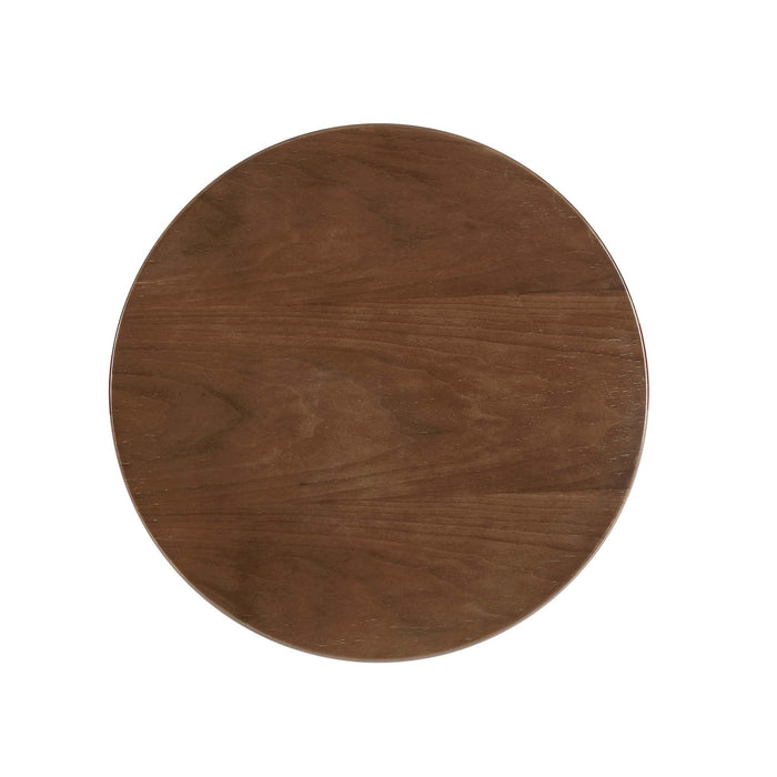 Lippa Round Wood Side Table