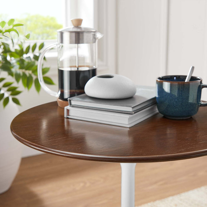 Lippa Round Wood Side Table