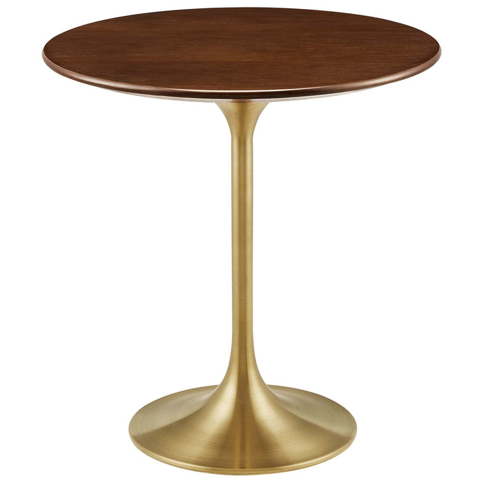 Lippa Round Wood Side Table
