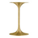Modway Lippa 20" Round Wood Side Table in 20" - side view