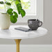 Modway Lippa 20" Round Wood Side Table in 20" - detail view