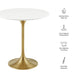 Modway Lippa 20" Round Wood Side Table in 20" - dimensions and specifications