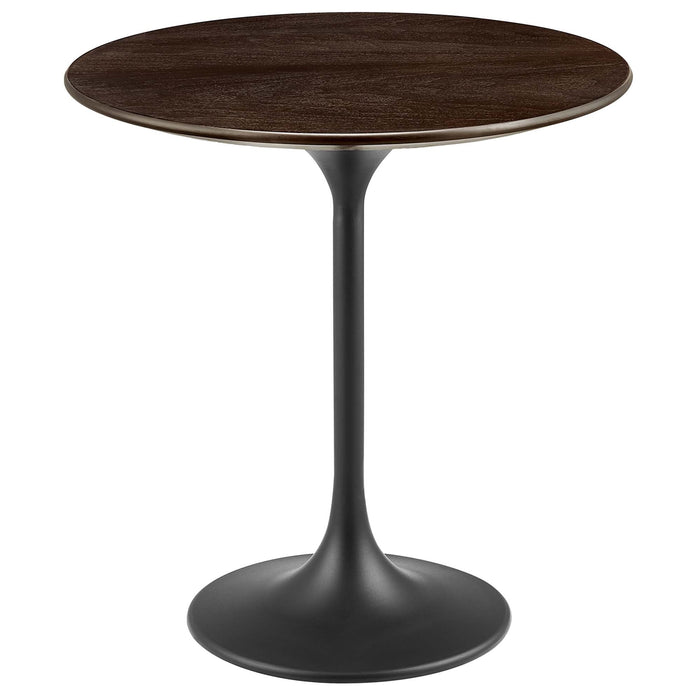 Lippa Round Wood Side Table