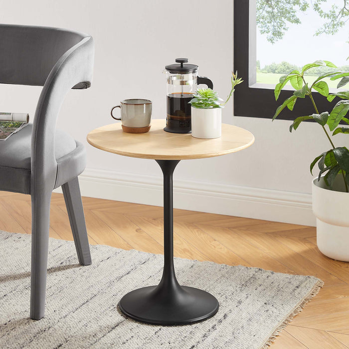 Lippa Round Wood Side Table