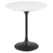 Modway Lippa 20" Round Wood Side Table in 20" - front view