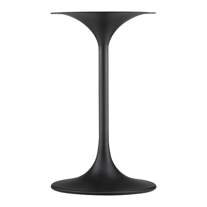 Modway Lippa 20" Round Wood Side Table in 20" - side view