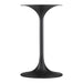 Modway Lippa 20" Round Wood Side Table in 20" - side view