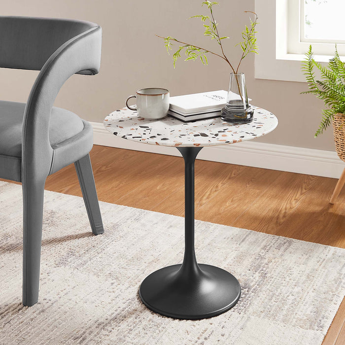 Modway Lippa Round Terrazzo Side Table Living Room Furniture - View 13