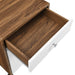 Modway Transmit Wood File Cabinet Storage Shelf - Dimensions