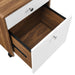 Modway Transmit Wood File Cabinet Storage Shelf - Features