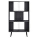 Modway Transmit 5 Shelf Wood Grain Bookcase - Dimensions