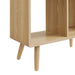 Modway Transmit 5 Shelf Wood Grain Bookcase - View 16