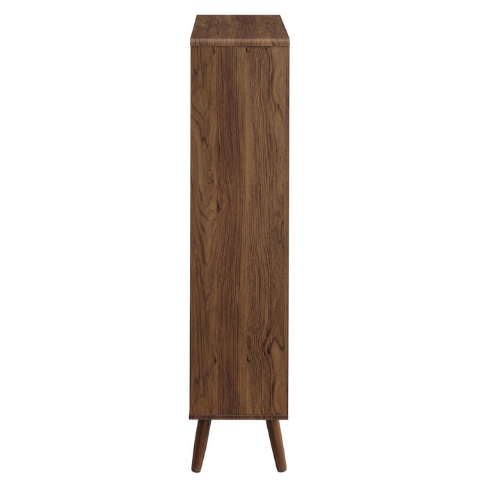 Modway Transmit 5 Shelf Wood Grain Bookcase - View 21