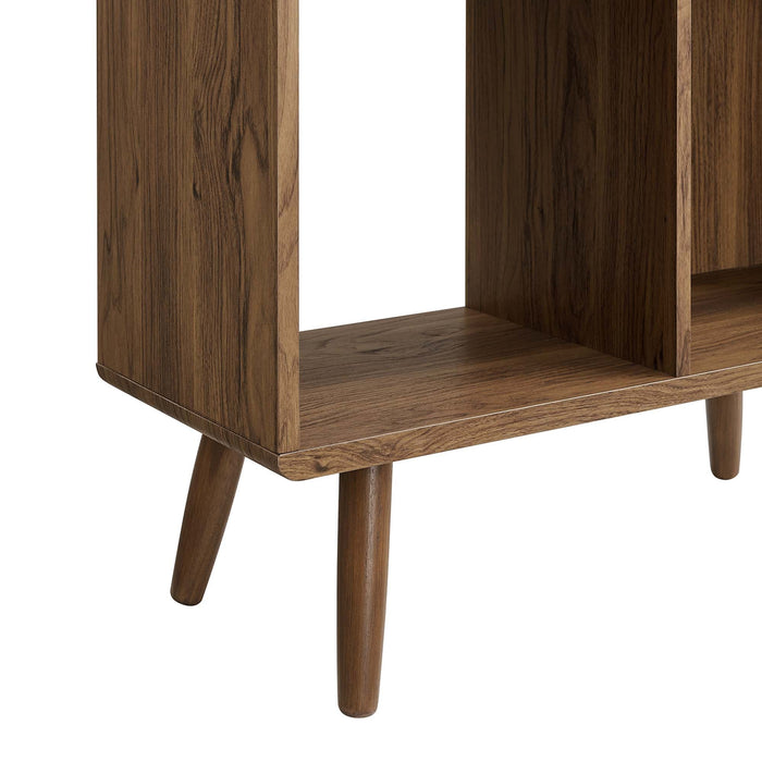 Modway Transmit 5 Shelf Wood Grain Bookcase - View 24