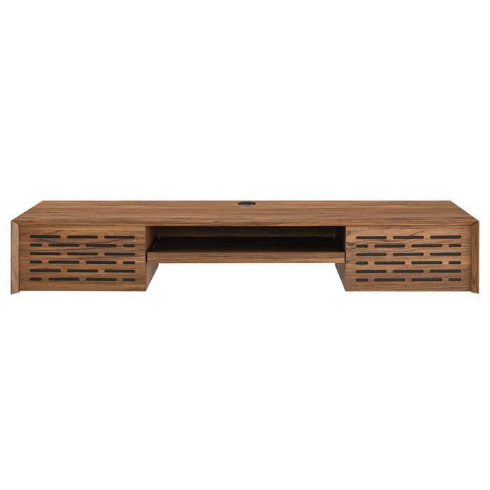 Modway Merit 60" Wall Mount Wood Office Desk - Dimensions