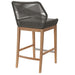 Wellspring Outdoor Patio Teak Wood Bar Stool - view 13
